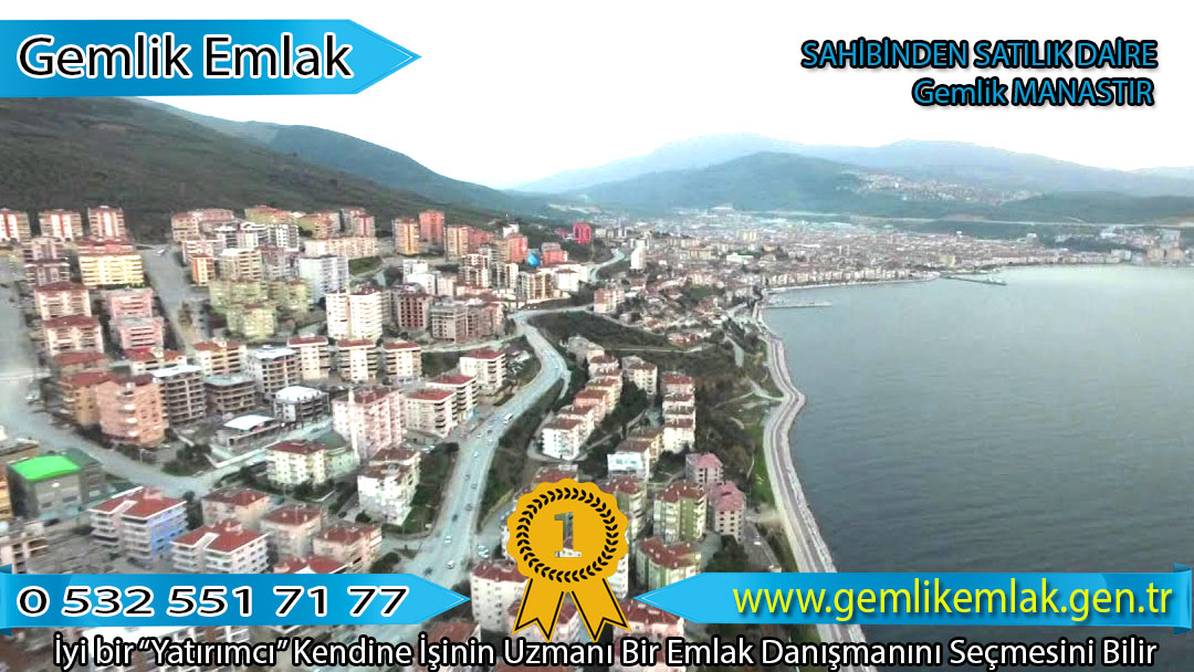 SAHİBİNDEN SATILIK DAİRE Gemlik MANASTIR