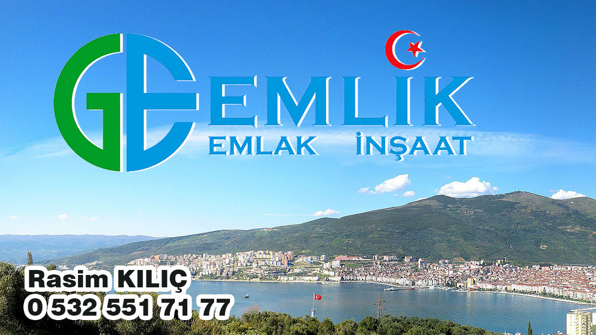 Gemlik Emlak Rasim Kılıç iletişim görseli, Gemlik manzaralı emlak tanıtım fotoğrafı