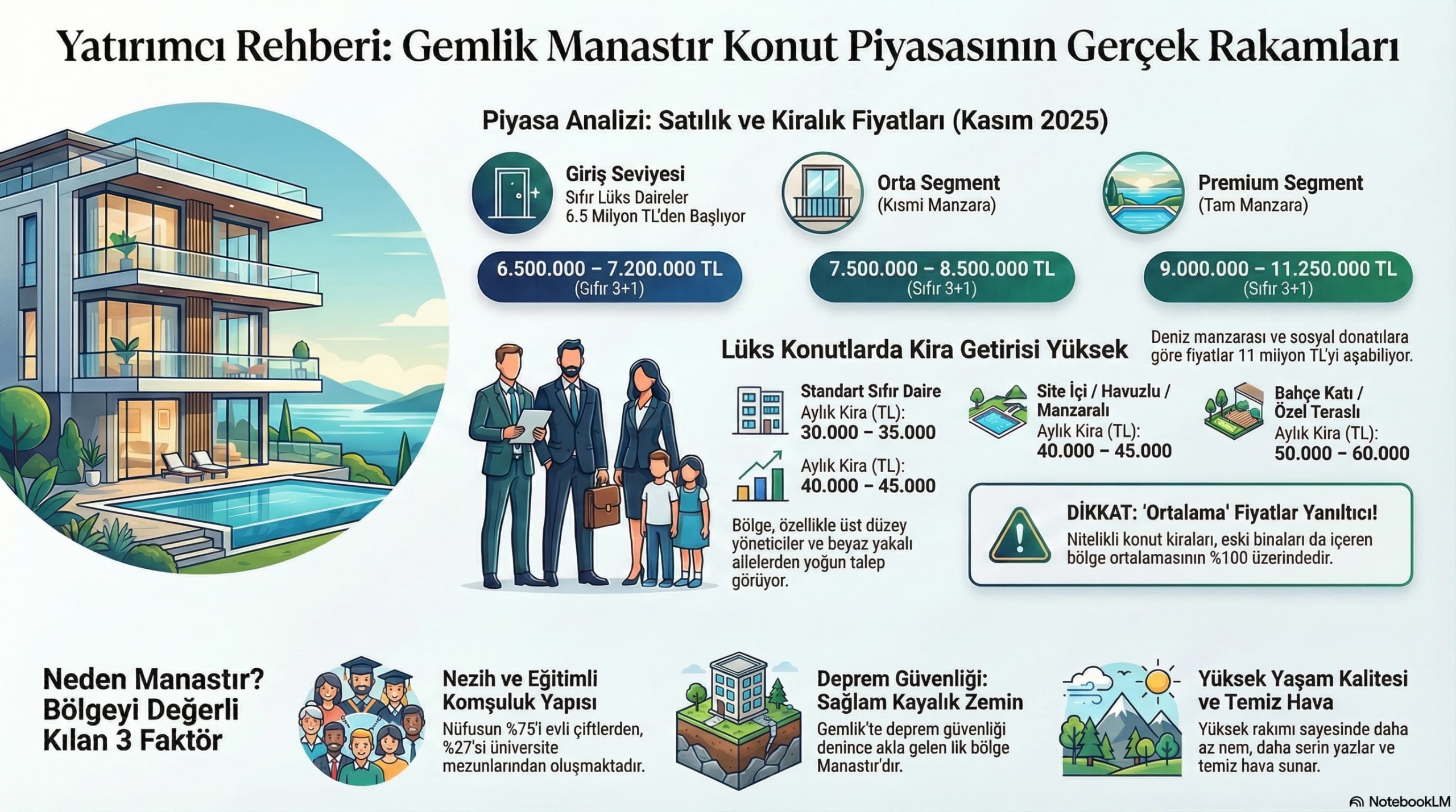 Gemlik Manastır Satılık Daire Rehberi Yatırımcıların Bilmesi Gereken 4 Kritik Gerçek