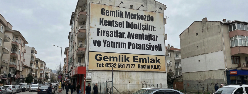 Gemlik Merkezde Kentsel Dönüşüm Fırsatlar, Avantajlar ve Yatırım Potansiyeli