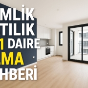 Gemlik’te satılık 3+1 daire rehberi – yeni daire iç mekân görseli
