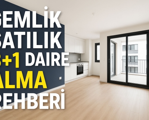 Gemlik’te satılık 3+1 daire rehberi – yeni daire iç mekân görseli