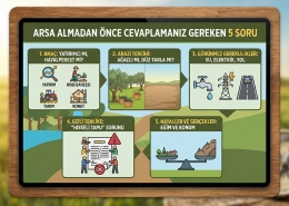 Arsa Almadan Önce Cevaplamanız Gereken 5 Soru