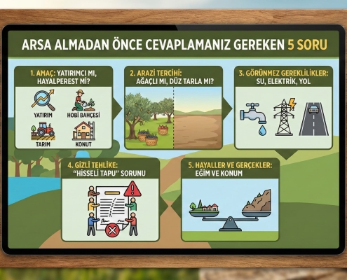 Arsa Almadan Önce Cevaplamanız Gereken 5 Soru