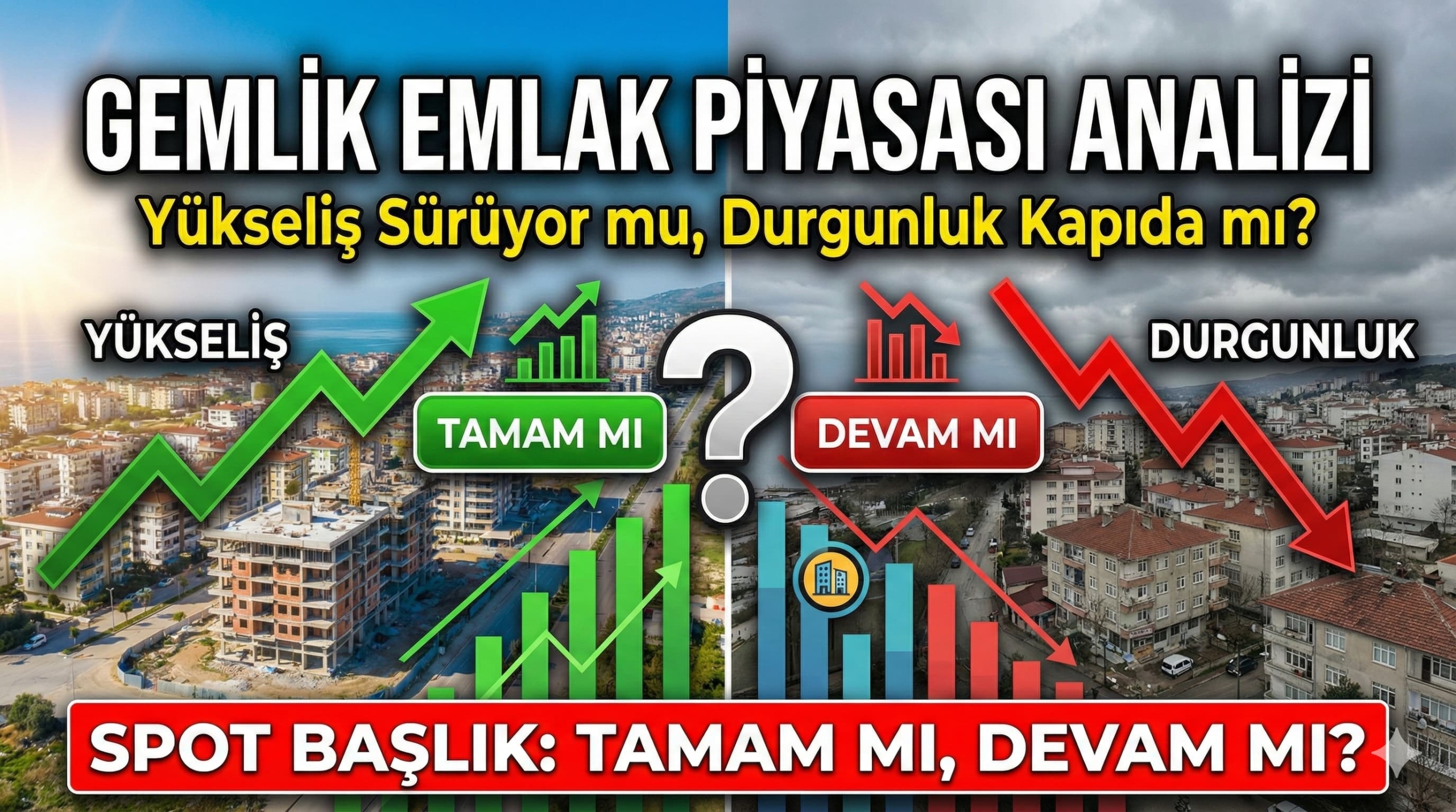 Gemlik Emlak Piyasası Analizi Yükseliş Sürüyor mu, Durgunluk Kapıda mı