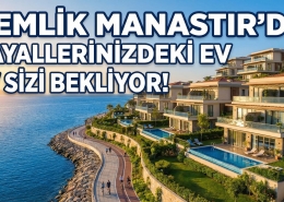 Gemlik Manastır'da Hayallerinizdeki Ev Sizi Bekliyor!